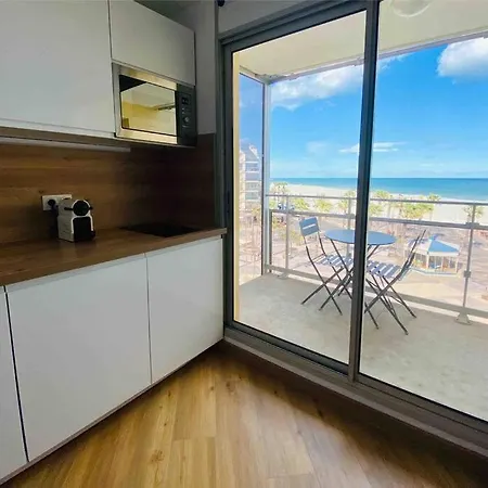 Le Chill'beach ! Beach View And Free Parking דירה קאנט אן רוסיון